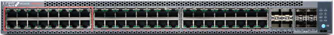 Juniper EX4100-48MP PoE+ and multi-gigabit ports Juniper EX4100-48MP PoE+ and multi-gigabit ports